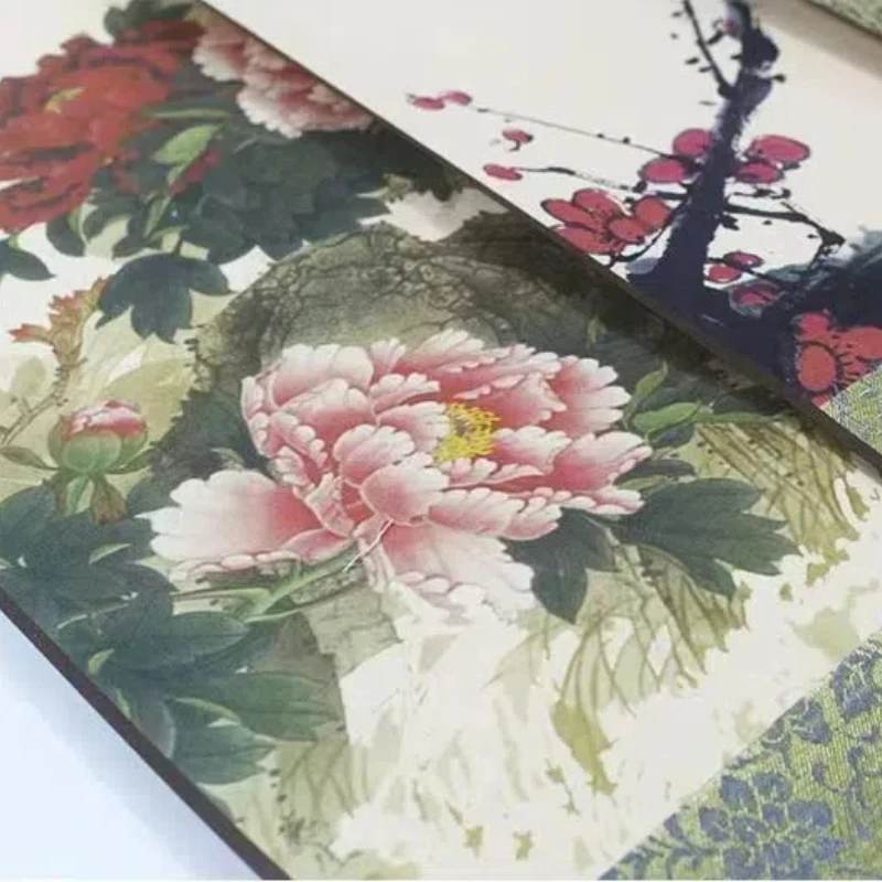 Cultural Creative Blank DIY Xuan Paper Scroll Antique Calligraphy Painting Handwriting Scroll Retro Rice Paper Hanging Scroll