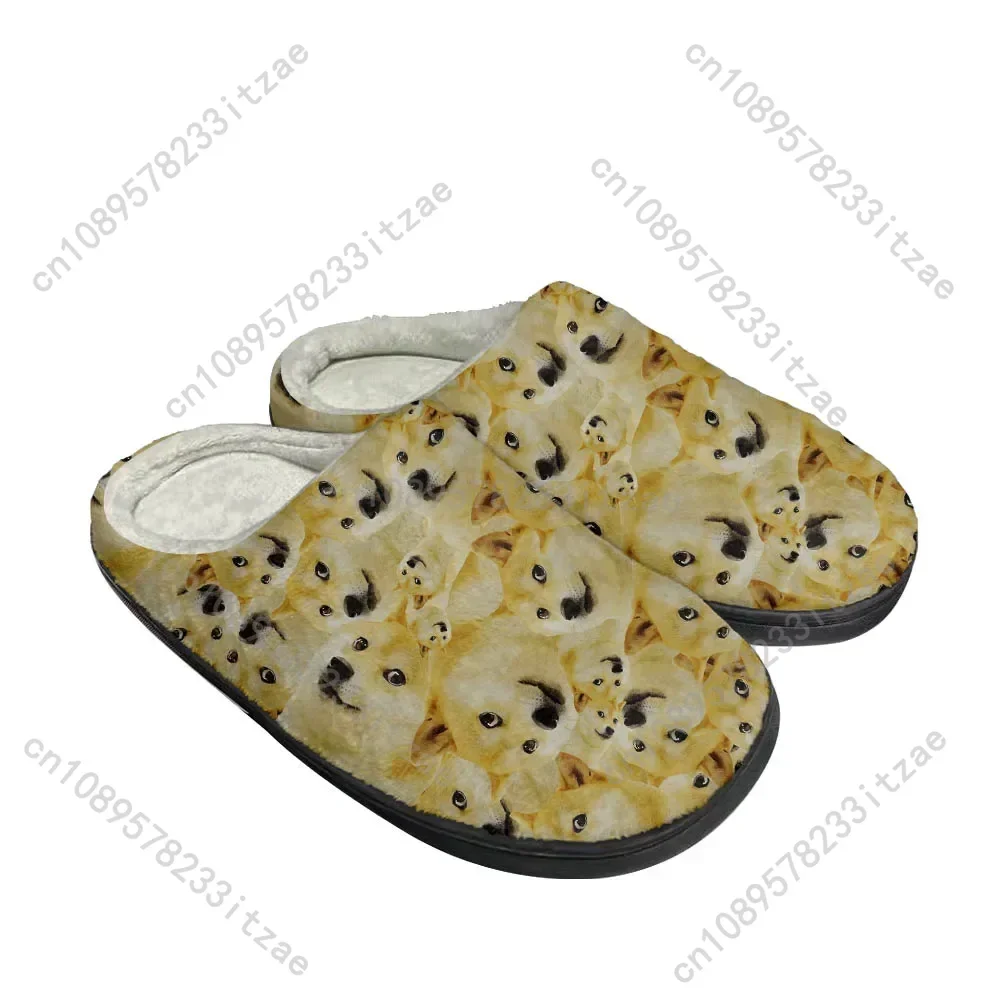 

Hot Doge Latest Fashion Cotton Custom Slippers Mens Womens Teenager Plush Casual Keep Warm Shoes Thermal Comfortable Slipper