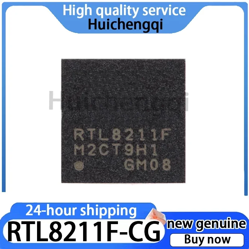 5PCS RTL8211F-CG QFN-40 Ethernet Controller Chip IC