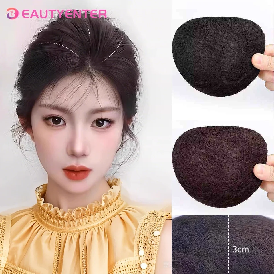 

Synthetic Wig One-piece Hair Replacement On The Ttop Of The Head To Increase Hair Volume Invisible And Traceless Fluffy Hair Pad