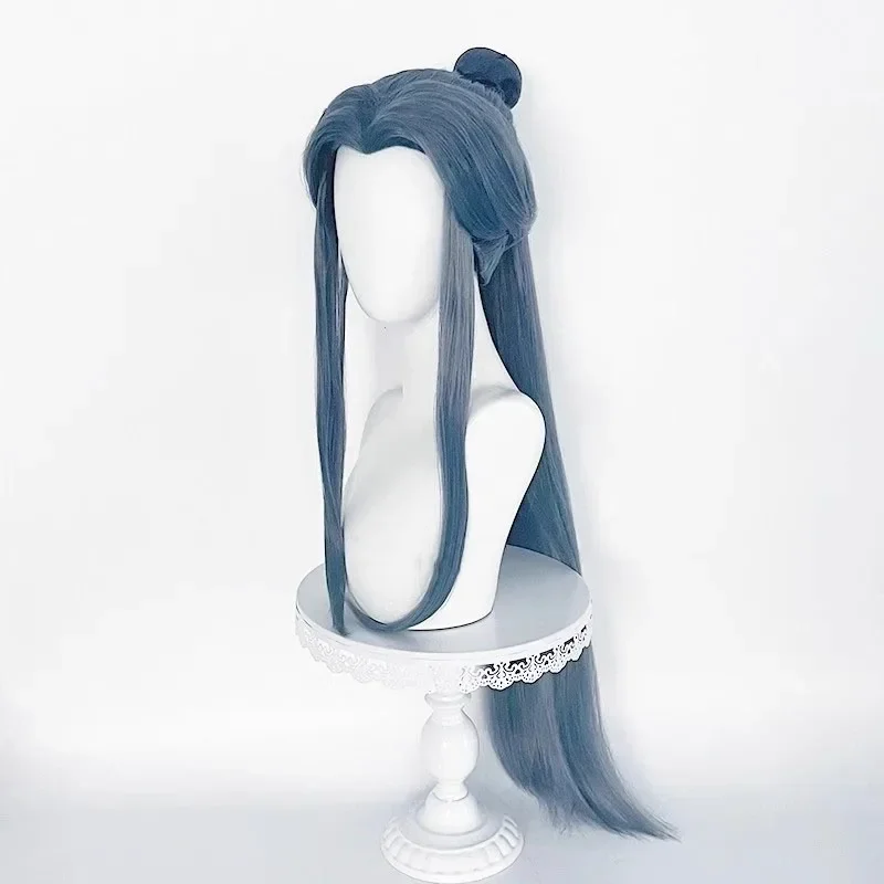 Tian Ci Fu เวอร์ชั่นมังงะหลิงเหวิน, อนิเมะคอสเพลย์อุปกรณ์ประกอบฉากหมวกวิกผม Lingwen อย่างเป็นทางการสำหรับงานปาร์ตี้ฮาโลวีน