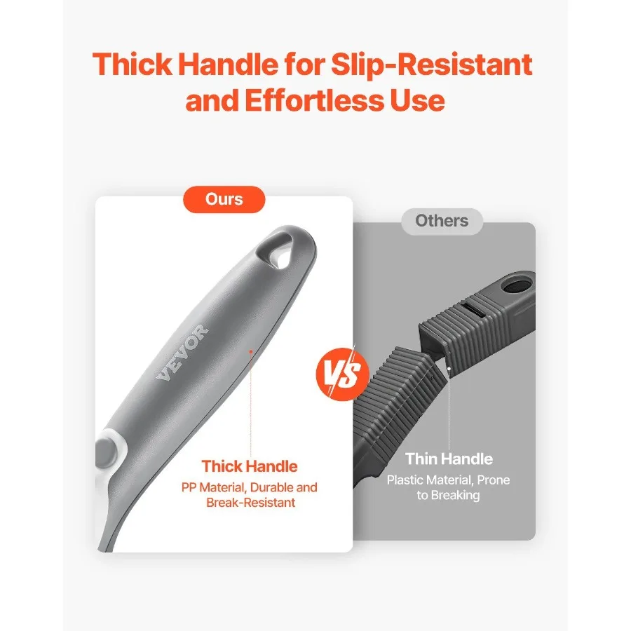 فرشاة تنظيف الأطباق لتوزيع الصابون مع 3 فرش لتنظيف الأطباق مع مقبض PP وشعيرات منحنية مثالية