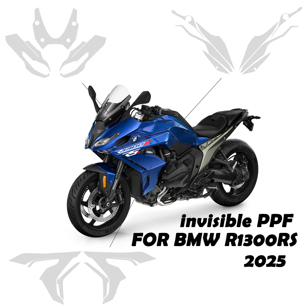 

RS1300 защитная пленка для топливного бака мотоцикла невидимая PPF для BMW R1300RS R1300rs 2025 передний обтекатель защитная пленка для лобового стекла
