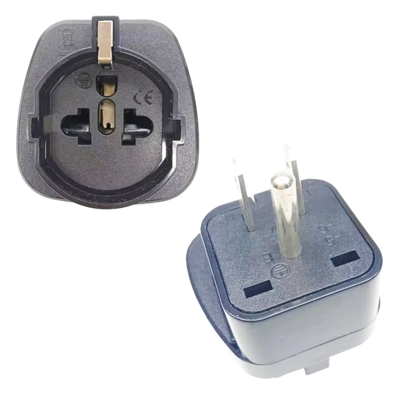 

10pcs/lot Universal EU Germany to US 3pin Plug Adapter Converter Euro Europe to USA America Japan JP Canada CA Plug Converter