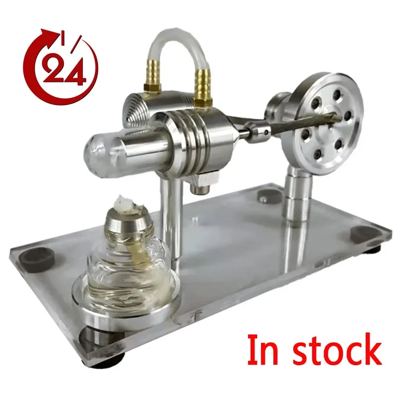 

Small Stirling Engine Model Can Start Fuel Mini Metal Assembled Toy Physics Experimental Teaching Aids