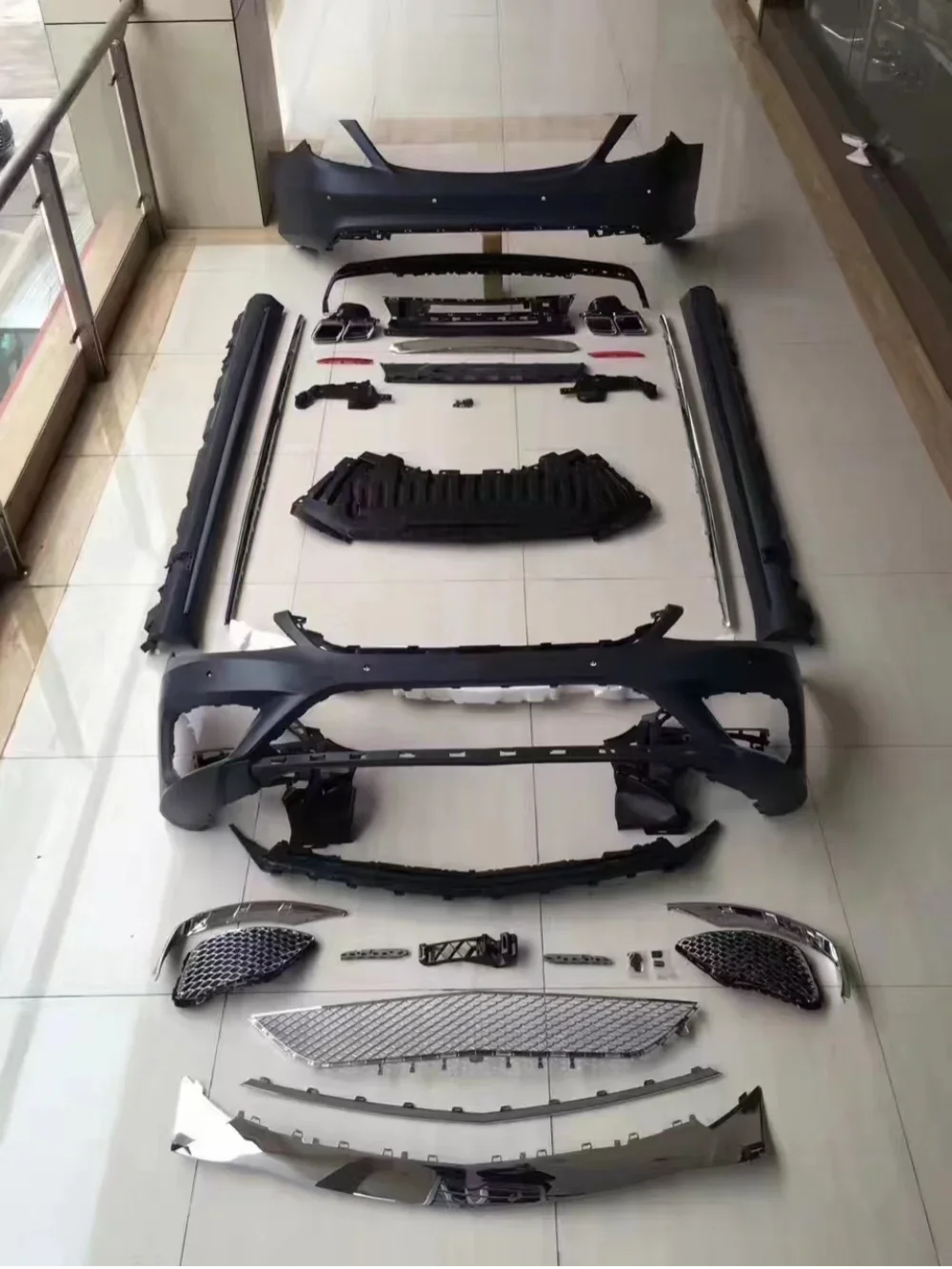 

Car body kit Front rear bumper assembly surround grill for Mercedes-Benz W222 modified S65 S63 AMG