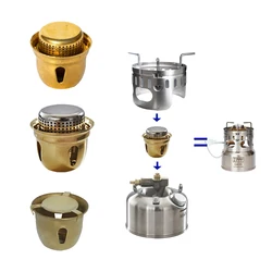 The low-noise burner head of the iWalker Camping Oil Stove G43S has a thread specification of M12×0.75.