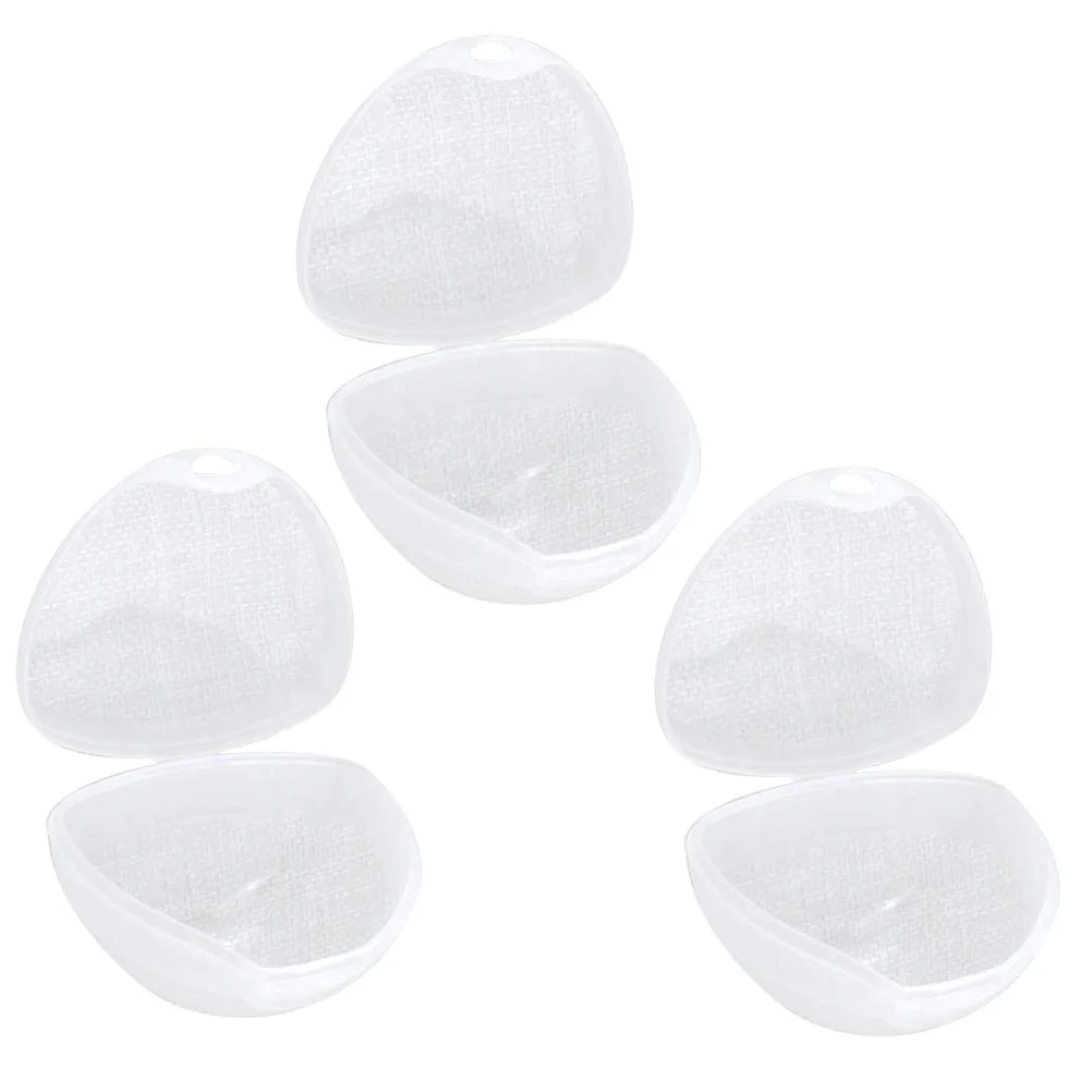 4pcs Portable Transparent Pacifier Storage Box Clip Container Baby Infant Toddler Pacifier Case pacifier box