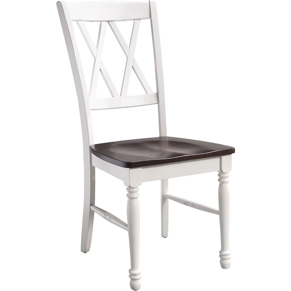 

Shelby Dining Chairs (Set of 2), Distressed White