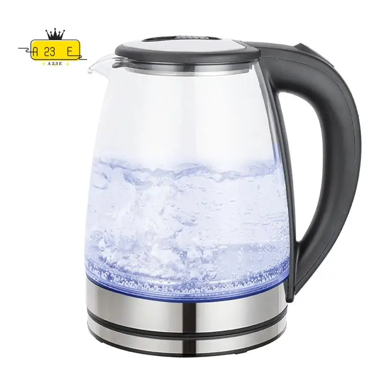 

A23E-2L Glass Electric Kettle Fast Boiling Water Heater Tea Coffee Pot Large Capacity Auto Shutoff Smart Kettle For Home
