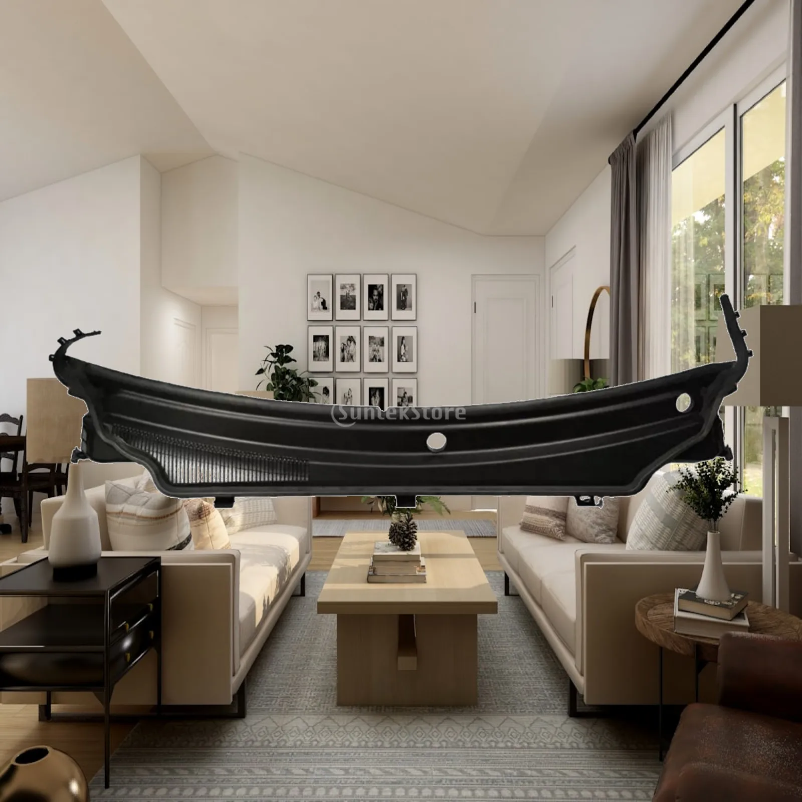 Windshield Wiper Cowl Panel Textured Black Jeep Grand Cherokee Windshield Wiper Cowl Panel Factory-Style Molded