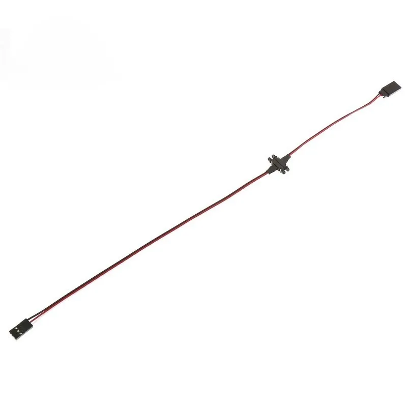 17+26cm Magnetic JR Extension Cable Snap-on Extension Wire Connector for RC Car Aircraft Helicopter Boat Drone