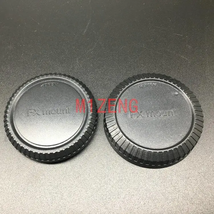 Achterste Lensdop/Cover + Camera Body Cap Voor Fujifilm Fx Xt1 Xt2 Xt3 Xt10 Xt20 Xe1 Xe2 Xa2 xa1 Xa5 X10 X100 Xpro1 Xpro2 X100f Camera