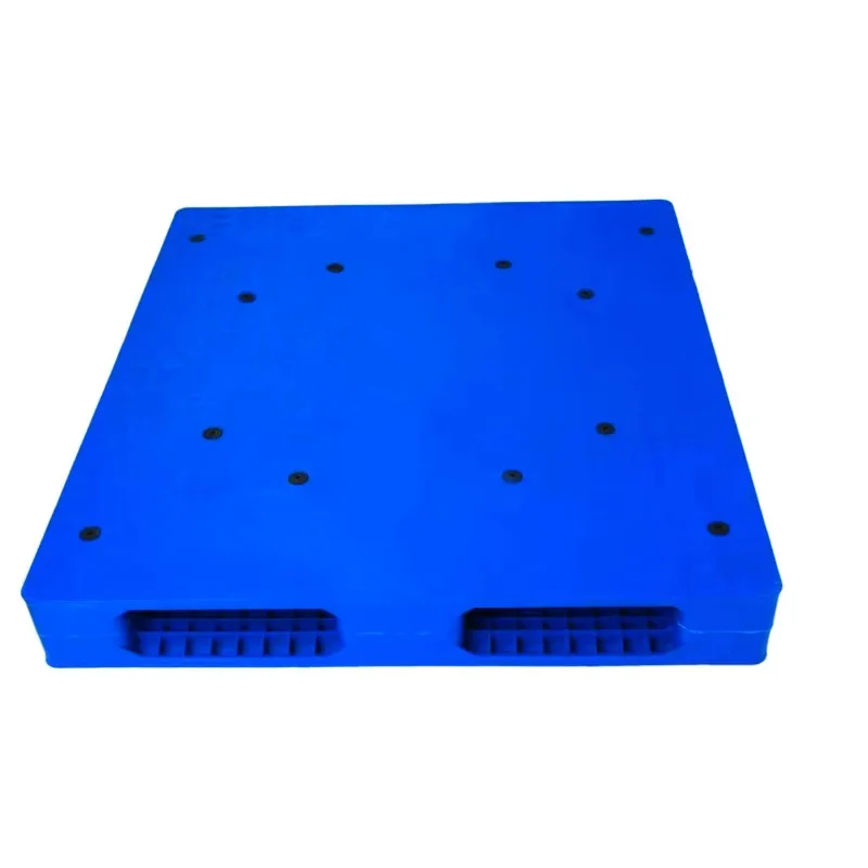 Heavy duty double sided European pallet PP plastic, with steel reinforcement, non-slip,  high quality shelf stacking