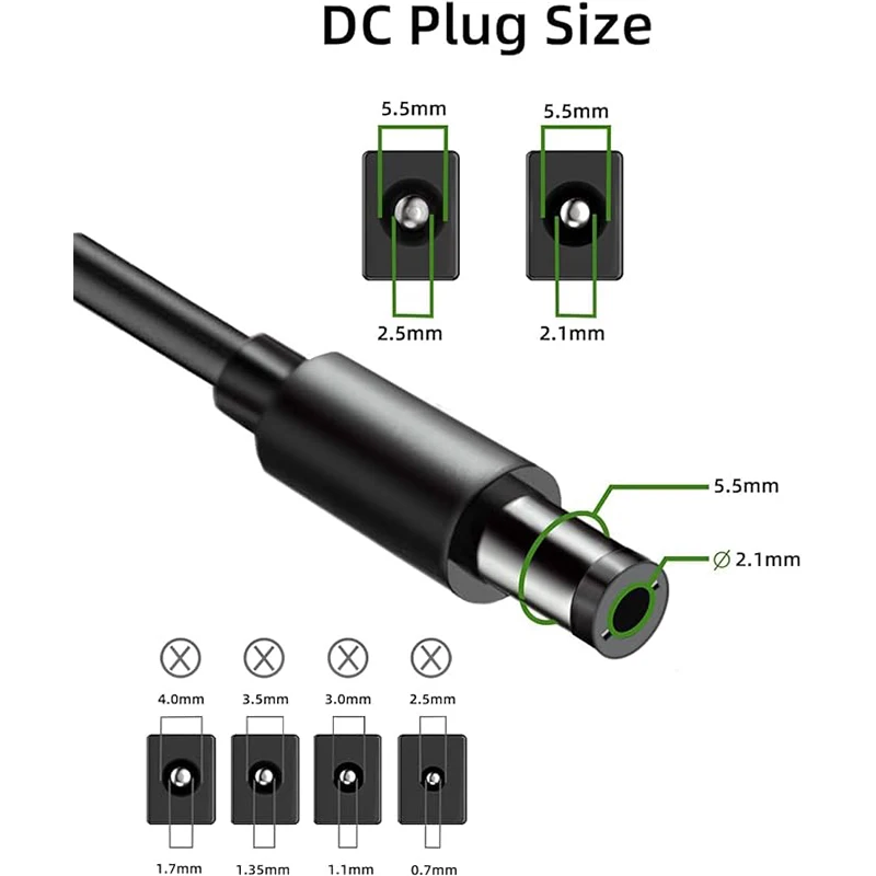 12V 5A Power Supply  AC 100V 220V DC 12V 5A 5000mA Converter Adapter EU US Plug 5.5mm x 2.1-2.5mm For LED Strip CCTV