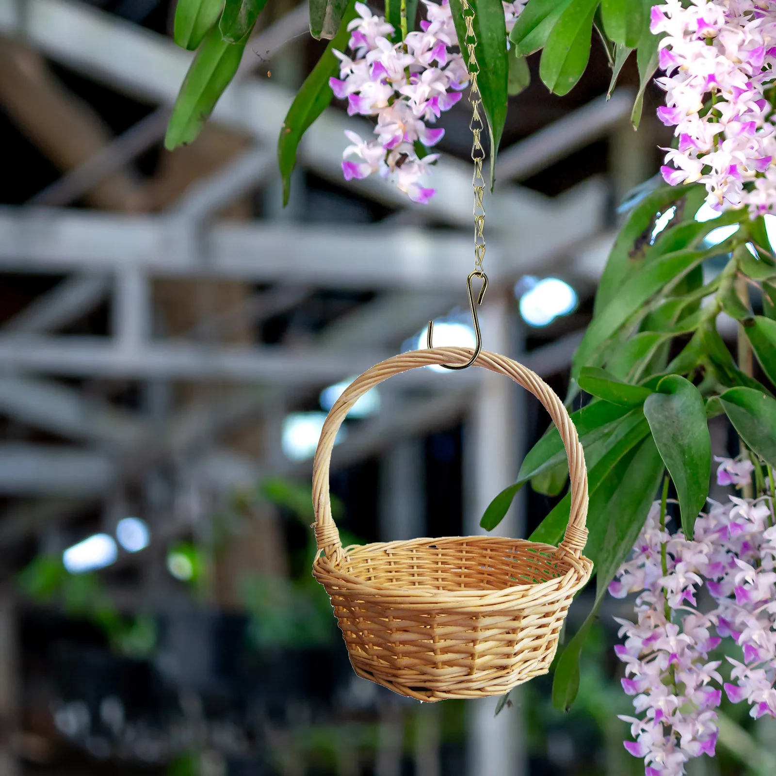 10Pcs Flower Basket Chain Planter Chain Durable Iron Material Wide Range Uses Easy Installation Home Decor Hanging Basket Chains - Image 5