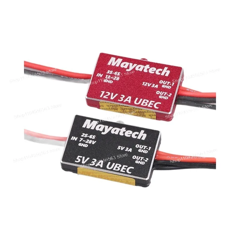 Понижающий модуль дрона 5 В 12 В, регулируемый через мини-модель самолета UBEC-3A 6s