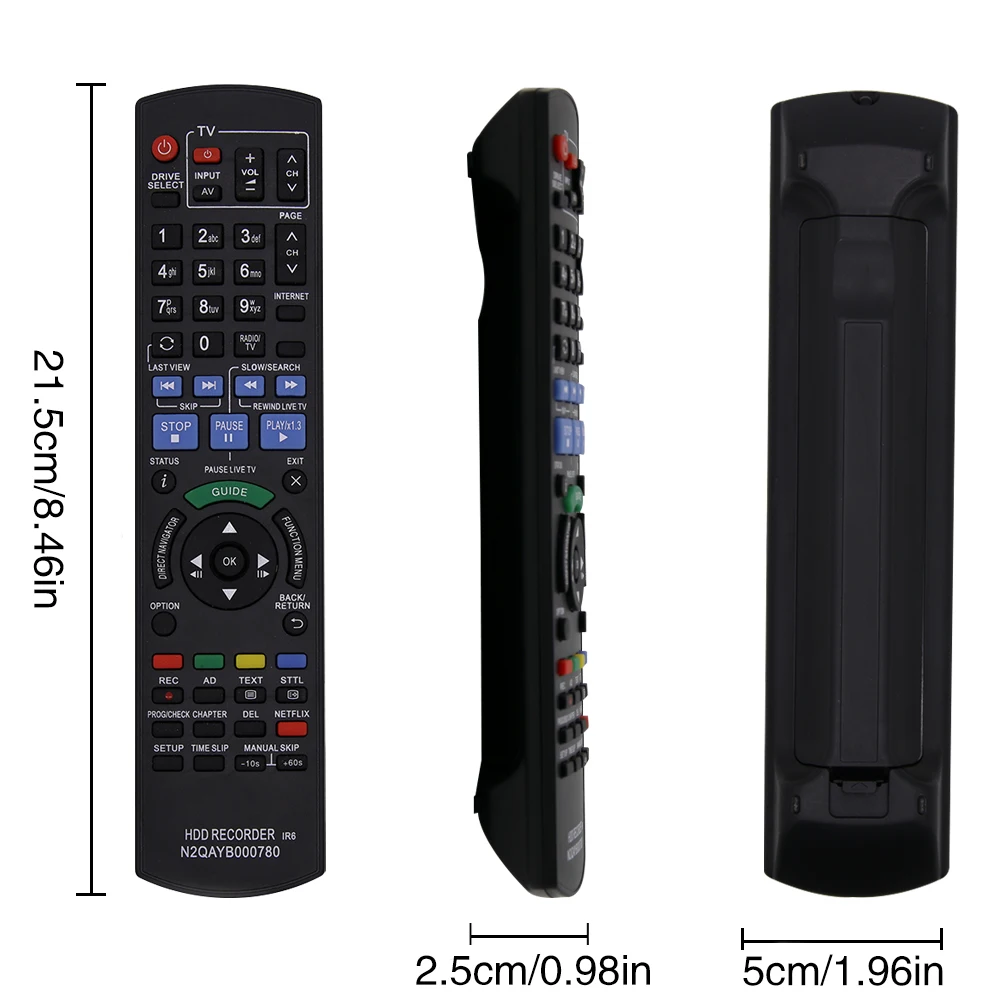 Reemplazo de Control remoto N2QAYB000755 para N2QAYB000757 N2QAYB000780 N2QAYB000781 N2QAYB000344 N2QAYB000136