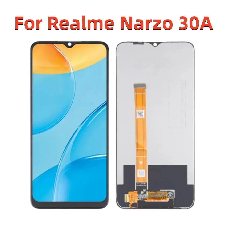 

6.5" Original For Realme Narzo 30A RMX3171 LCD Display Touch Screen Replacement Digitizer Assembly