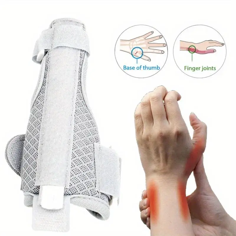 1PC Medical Wrist Thumb Hand Support Protector Steel Splint Stabiliser Arthritis Carpal Tunnel Relief Brace Guard