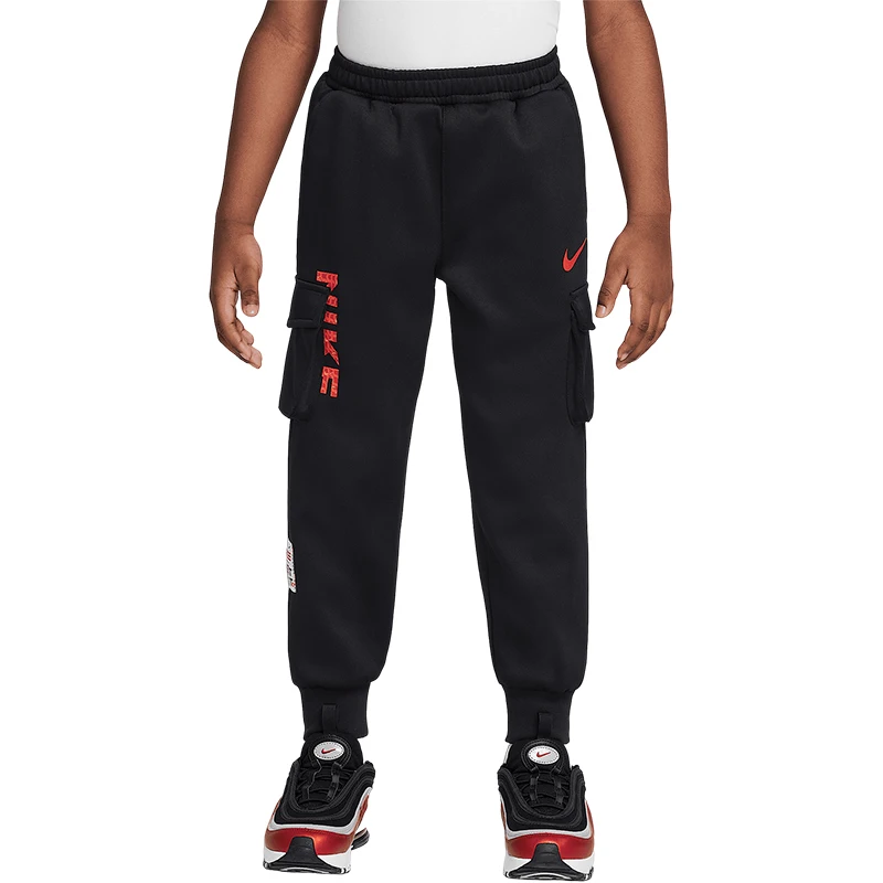 Pantaloni da jogging da esterno stampati per bambini originali ufficiali Nike IH0978-010