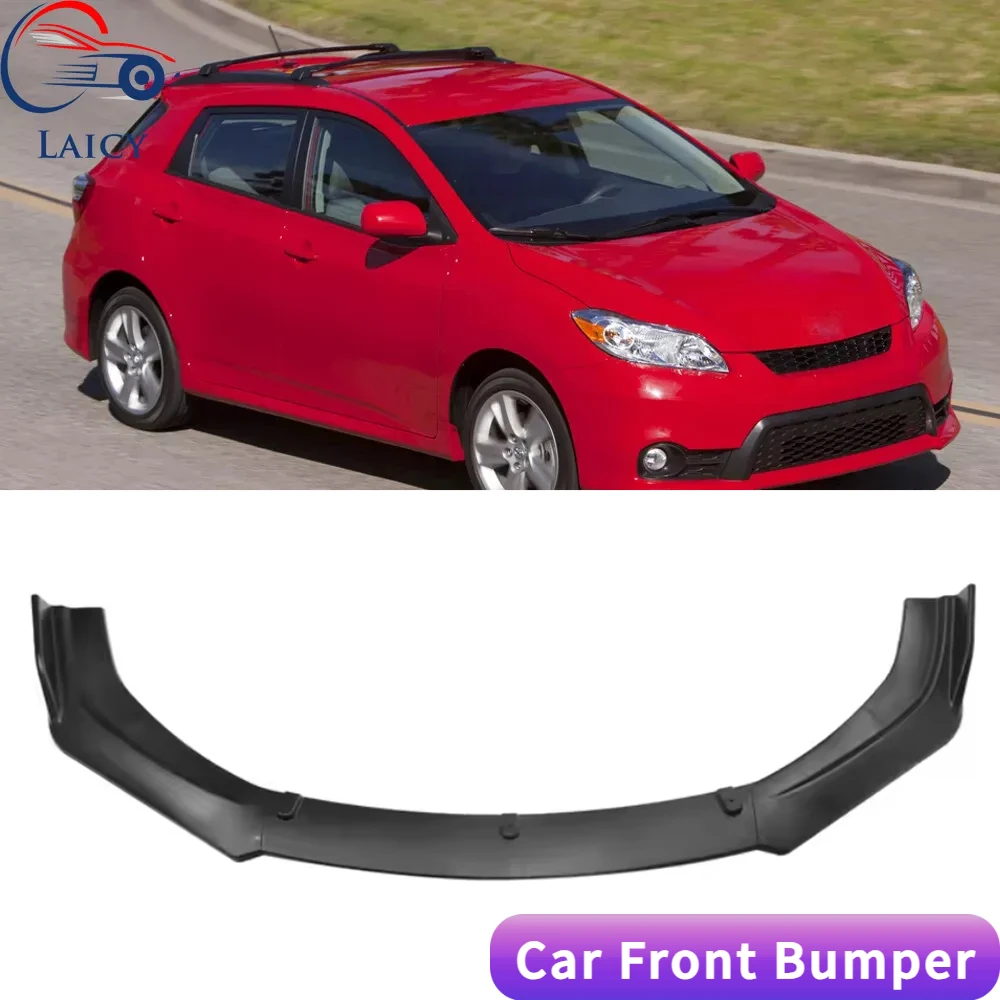 

LAICY For Matrix 2003-2014 Front Splitter Bumper Lip Chin Spoiler Body Kit Car Diffuser Lip Trim Air Dam Accessories Black