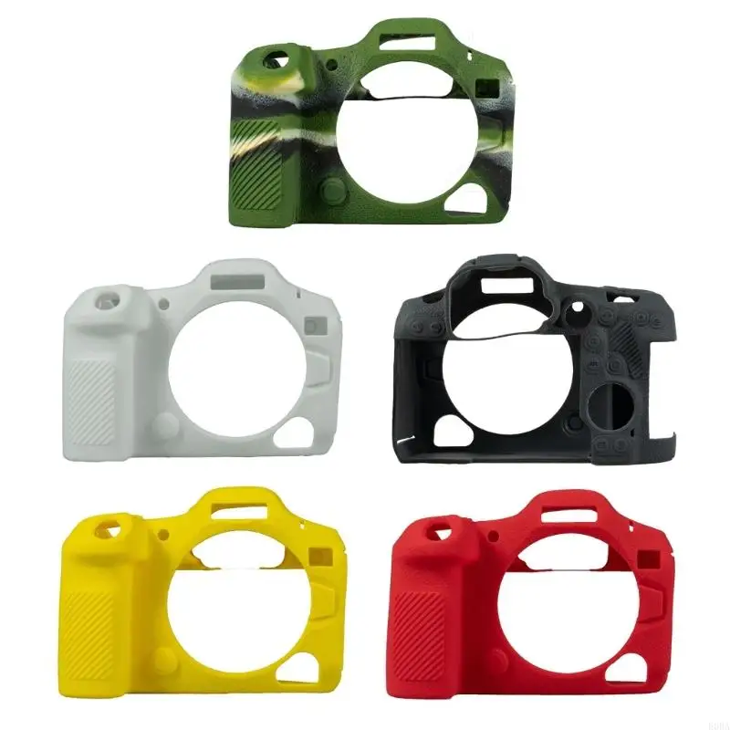 E0BA Protective Silicone Camera Case para R5ii Textura macia confortável