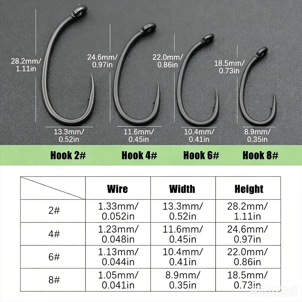 10 stücke Karpfen Angeln Haken Klor X Ultra Sharp Starke Haken Legierung Stahl Stacheldraht Haken Für Karpfen Feeder Haar Rig fisch Zubehör Tackle – Detail 3