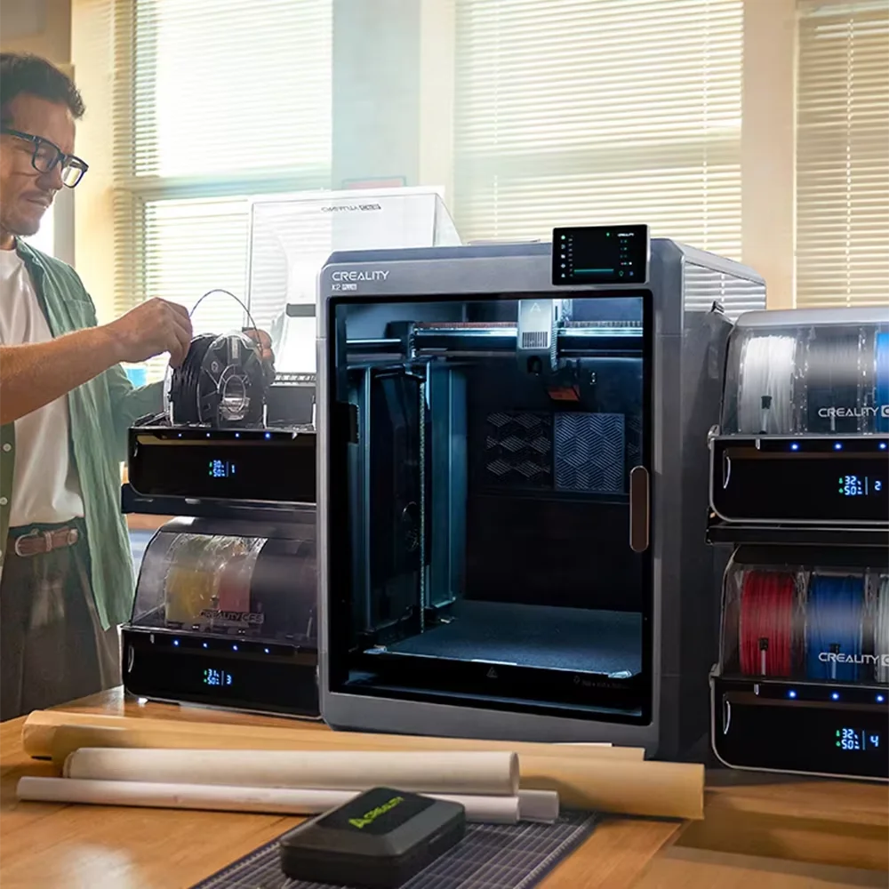 K2 Plus Combo & Creality K2 Combo & K2 Pro Combo Multicolor 3D Printer with 600mm/s Printing Speed,Next-Gen Direct Extruder