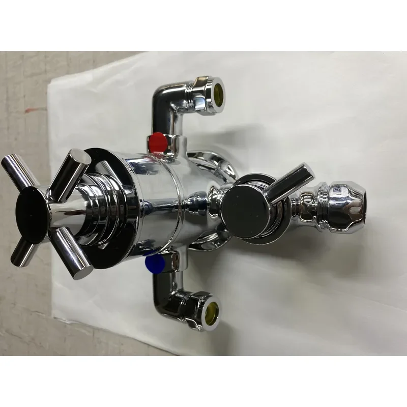 Classic British Style Brass Thermostatic Shower Mixer Valve with Water Separator for Bathroom Plumbing Fixtures High Quality 3