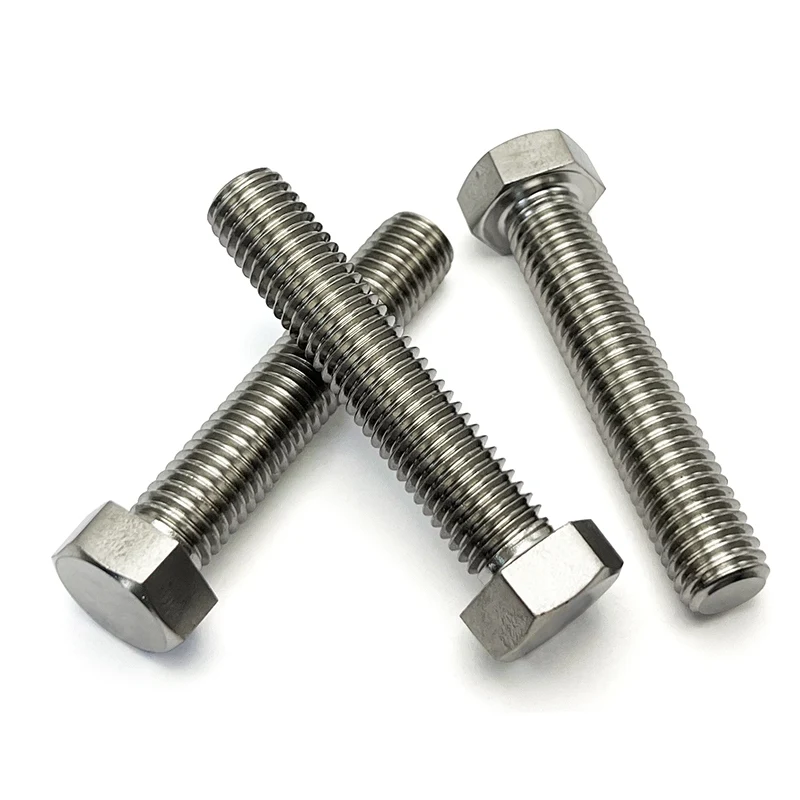Guangluo M3/m4/m5/m6/m8/m10 Tc4 Alloy Outer Hexagonal Screw, Gr5 Gb5783 Corrosion-resistant And Acid-base-resistant Bol
