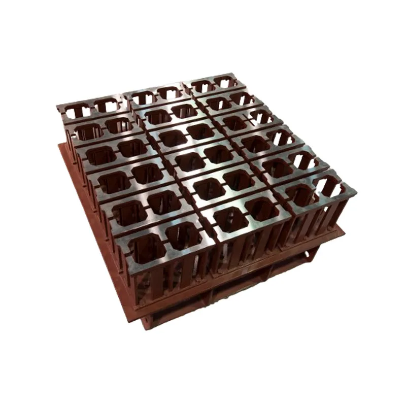 high-precision metal hollow silicone brick mold interlocking plastic manufacturing retaining wall sales concrete block mold