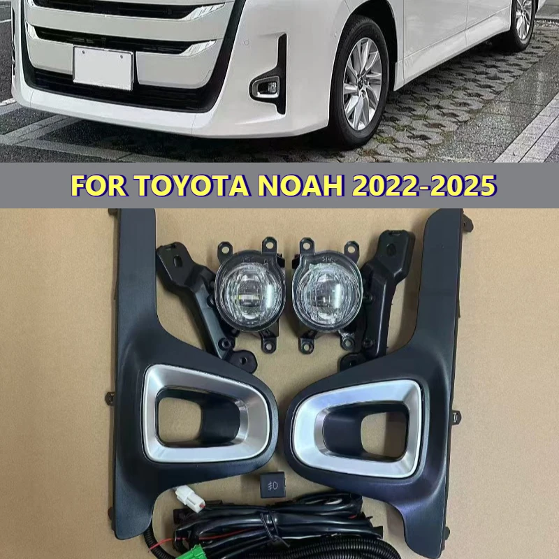 

DRL FOR TOYOTA NOAH HYBRID 2022-2025 Car LED Daytime Running Lights Front Bumper Fog Lamp Modification 12V Daylights Accessories