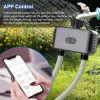 KEMEK 스마트 프로그래밍 가능 뿌리기 타이머 2 구역 Wifi 스마트 가든 워터 타이머, 비 지연 기능이 있는 호스 수도꼭지 관개용 5