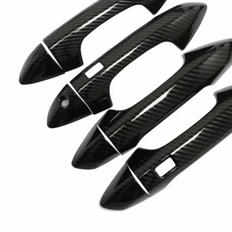 For 2019-2025 Geely Binyue / Coolray Door Handle Anti-Scratch Cover Exterior Decor Mod Trim Durable Easy Install Waterproof