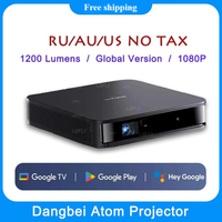 Dangbei ATOM 1080P Full HD Laser Google Projector 1200ISO Lumen Portable For Home Theater Smart 3D ALPD Dolby Audio Mini Beamer