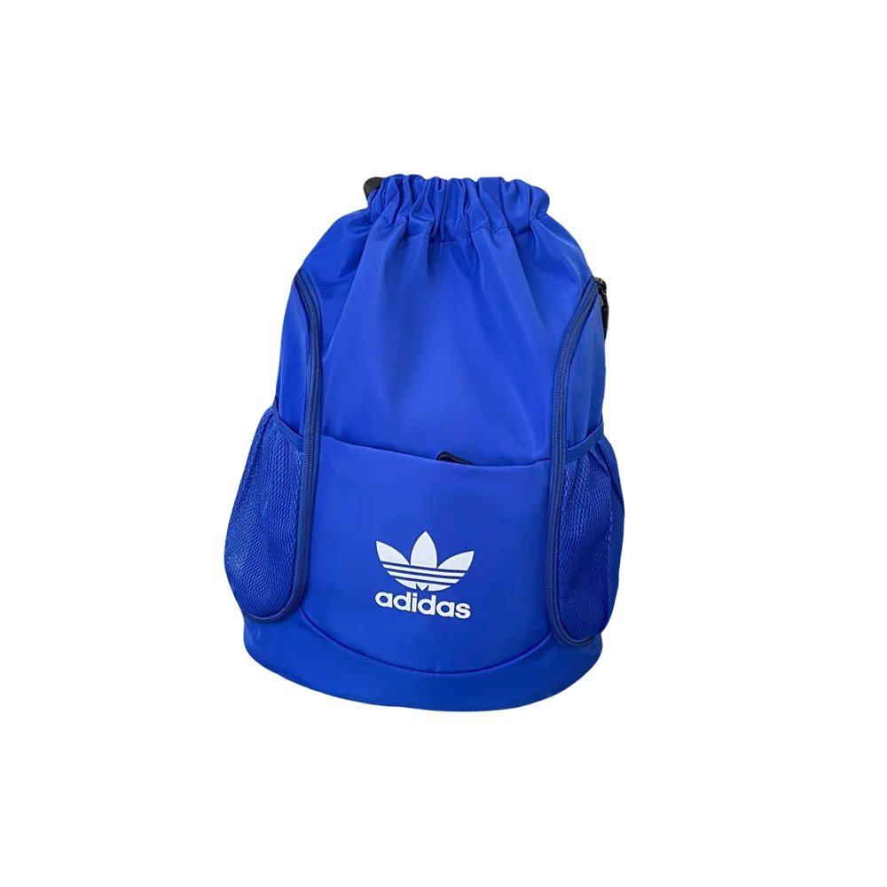 

Adidas Women and Men Sky Blue Zipper Sporty Casual Large Capacity Basketball Bag-Backpacks-Shoulder Bags WX-AD-98619