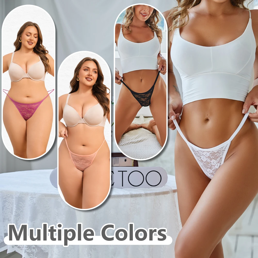Thumbnail 3 - #39 Compare Womens Lace Thong Panties Before You Buy