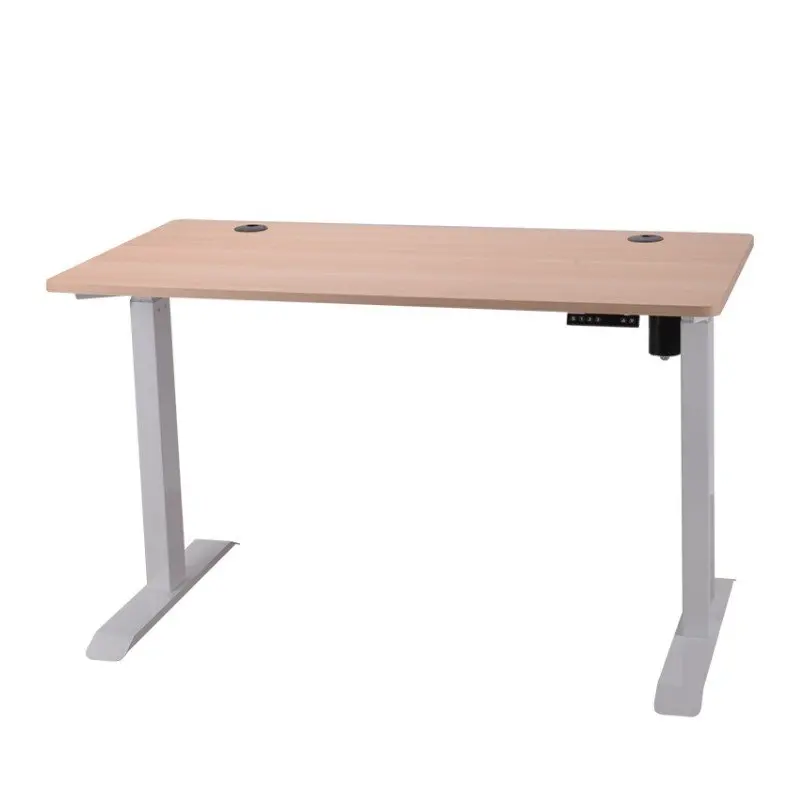 

Белый умный современный домашний офис, подъемник для руководителя, ноутбук, регулируемый по высоте, стоячий компьютерный стол