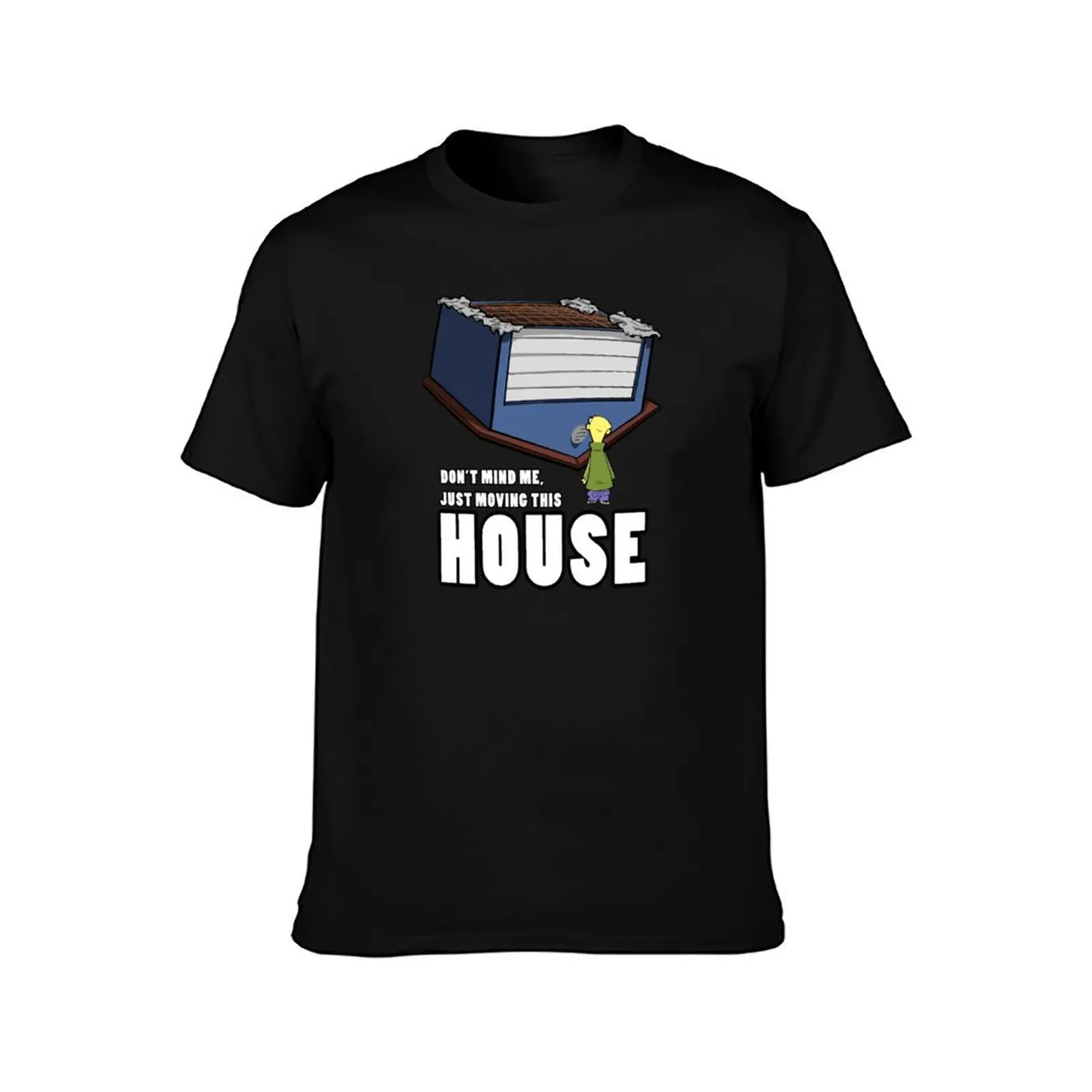 Ed Edd and Eddy, Ed Picking Up House T-Shirt t shirts for man graphic funny T-Shirt