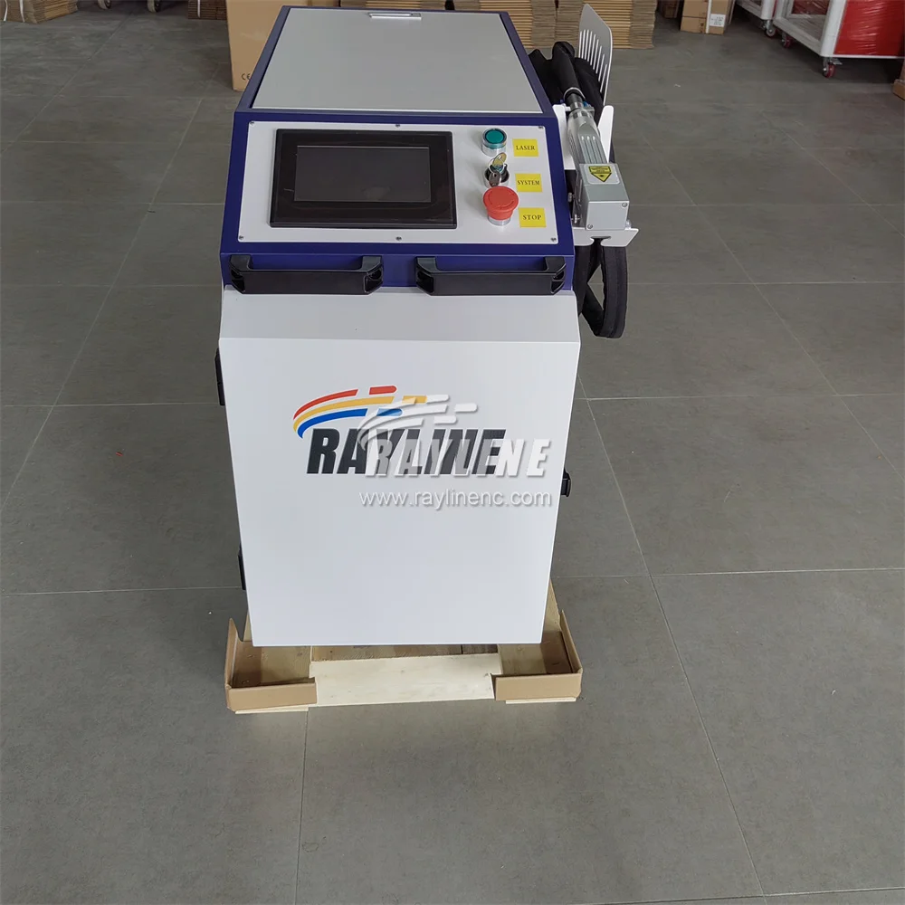 All In One 1500W 1.5kw Handheld Automatic Fiber Laser Welder Water Cooled Welding Cutting Cleaning Oil Rust Removal Machine