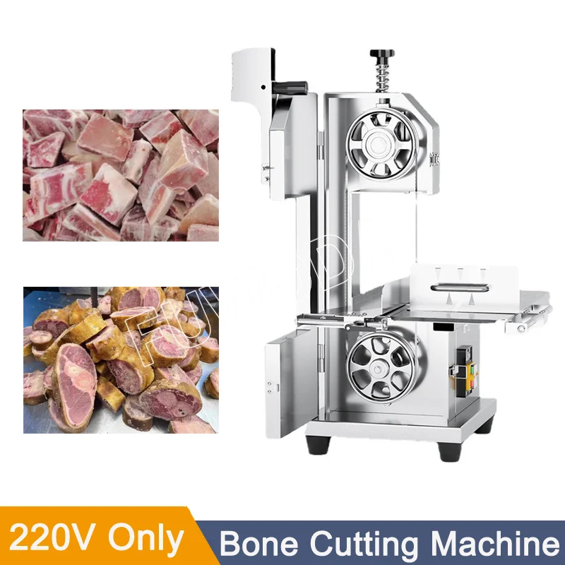 Electric Meat Cutter Stainless Steel Bone Cutting Machine Full Automatic Bone Cutter Bone Saw Bone Sawing Machine