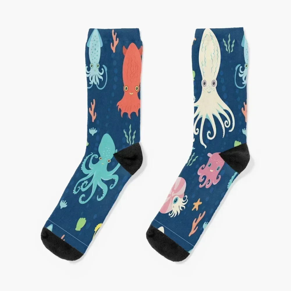 

Cephalopod Socks golf crazy Heating sock Climbing Boy Socks Women's