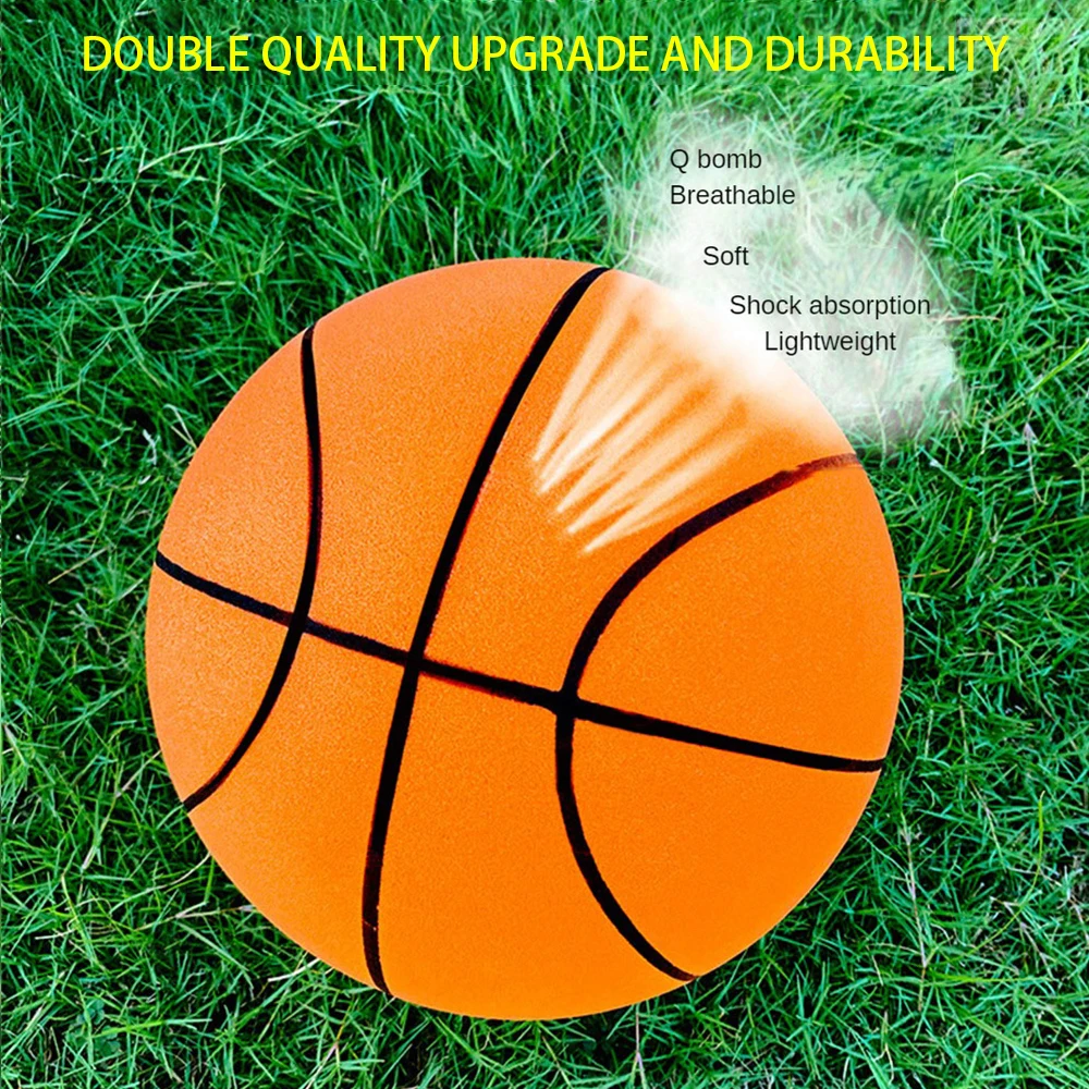 Bounce Basketball Sports Indoor Elastic Force 24cm Upgrade Bubble Toy Ball Zabawki dla dzieci Bezpieczna i nieszkodliwa piłka Bounce Mute Ball