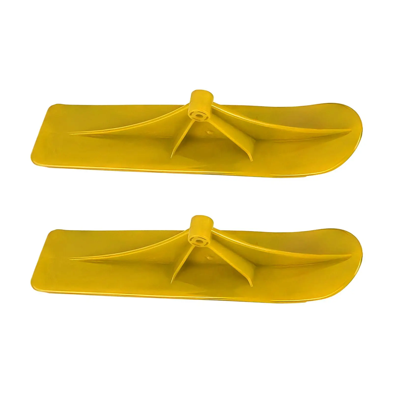 2 Pieces Ski Scooter Sleigh Ski Board Sleigh for Christmas Snowboard Skiing