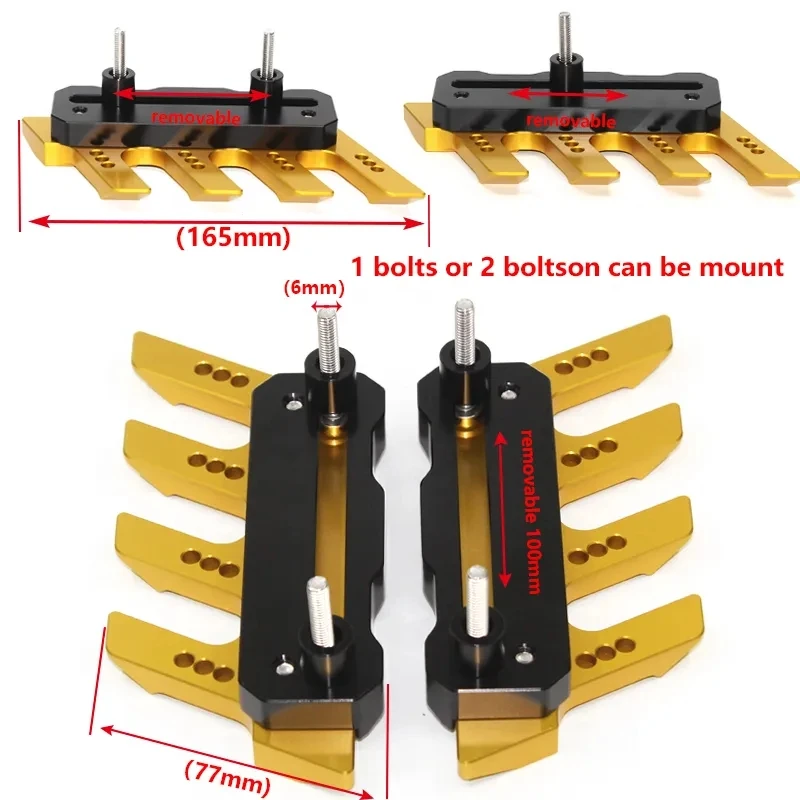 دراجة نارية الجبهة الحاجز الجانب حماية الحرس الطين المتزلجون ل MT01 MT15 MT25 MT125 MT07 MT09 اكسسوارات عالمية