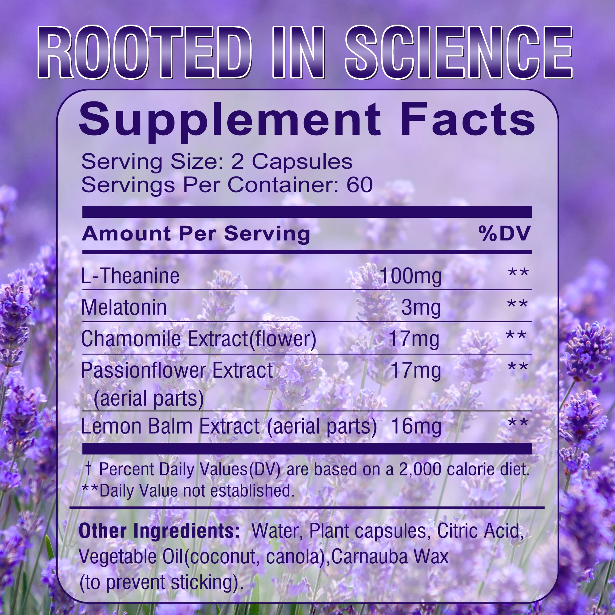 Melatonin 3mg - Helps Regulate Sleep Cycles, Promotes Restful Sleep, Relieves Anxiety, and Improves Memory and Concentration