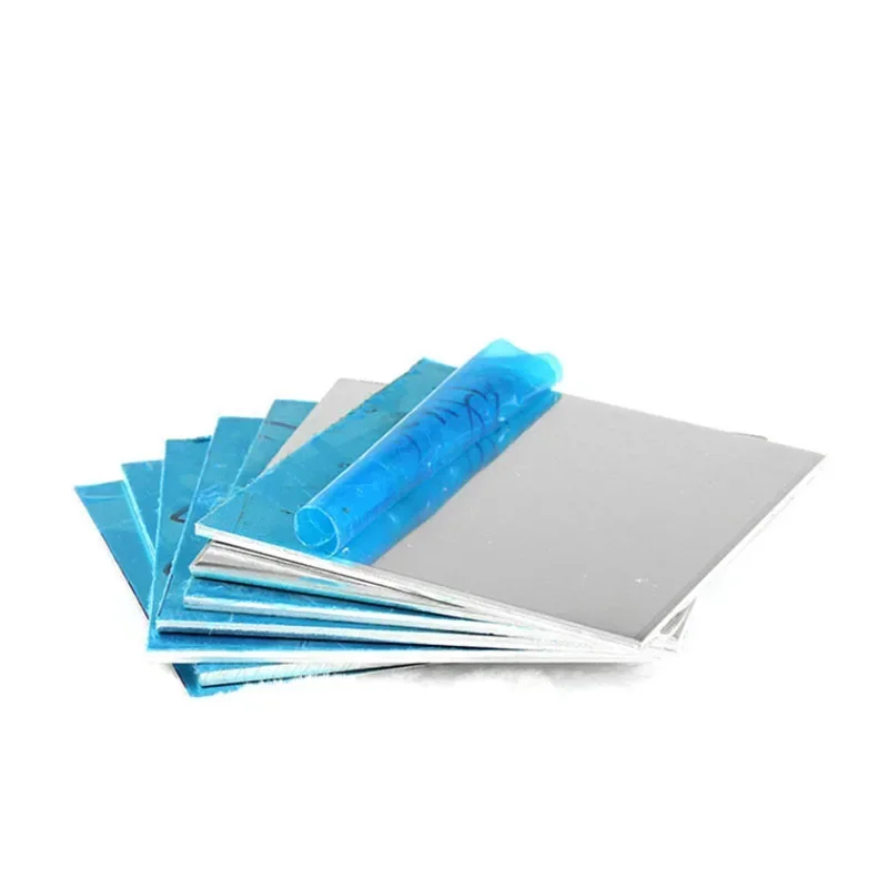 1060 سبائك الألومنيوم كتلة لوحة الألومنيوم صف القطع بالليزر لوحة الألومنيوم معالجة سمك مخصص 1/2/3/4/5/8 مللي متر