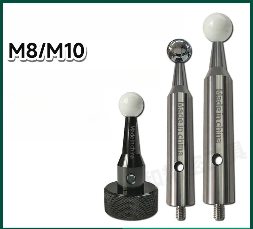 M8 M10 Coordinate Measuring Machine High Precision Ceramic Stainless Steel CMM Calibration Sphere Diameter 20 25mm