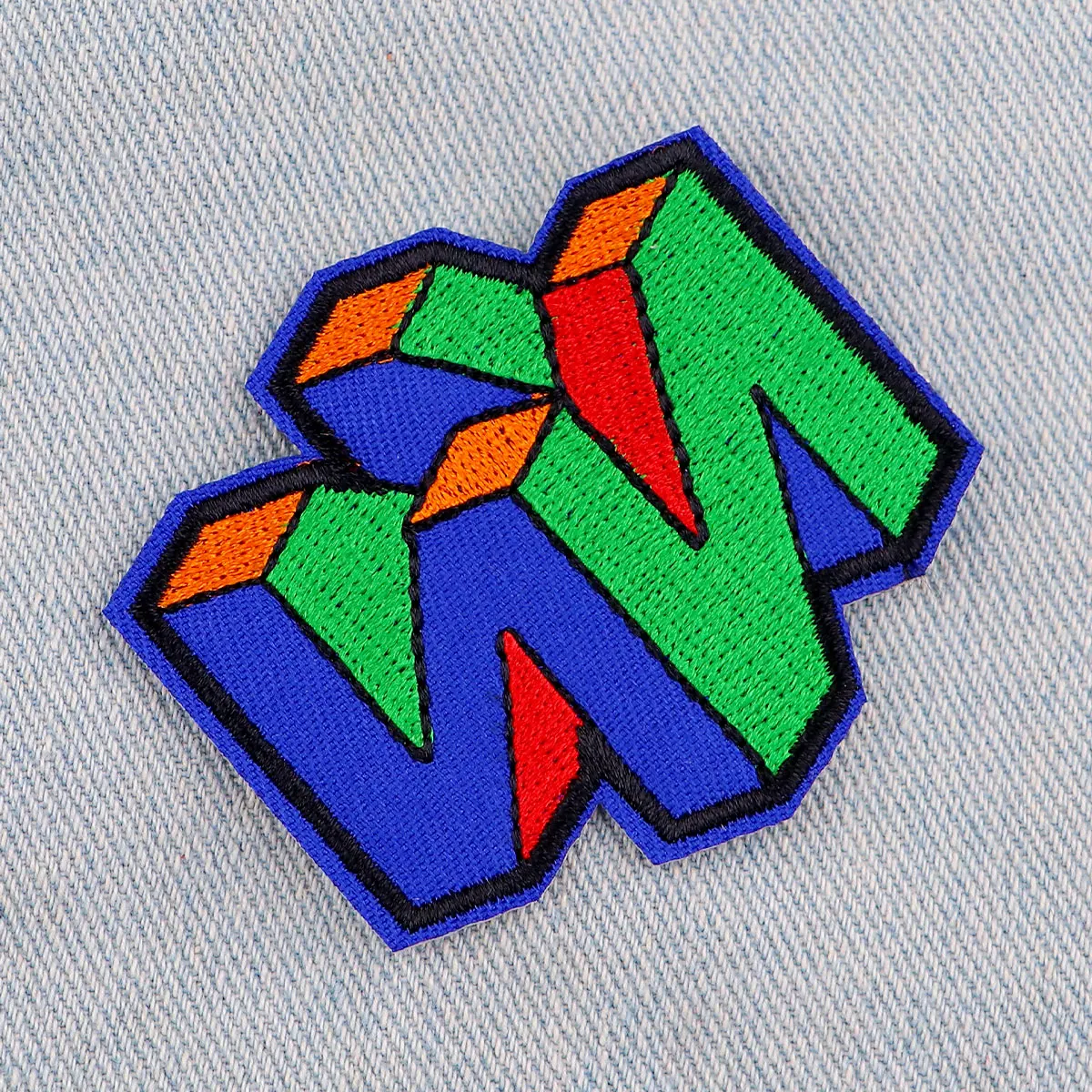 Game Patch Cartoon Cool Embroidery Patch Iron On Patches For Clothing Thermoadhesive Patches On Clothes DIY Sew Badges